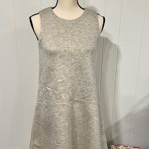 NWT Madewell The Anytime Scuba Heather Gray Dress